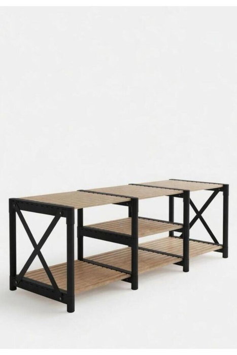 Hanah Home Soporte para TV Negro